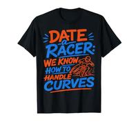 Funny Speedway Racer Value Graphic T-Shirt