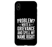 Funny Spell My Name Right Sarcastic Saying Case for iPhone XS Max