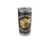 Funny Spelling Bee Fail Gifted Kid Burnout Academic Trauma Stainless Steel Insulated Tumbler