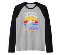 Funny Spending Our Kid's Inheritance One Cruise at A Time Raglan Baseball Tee