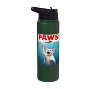 Funny Sphynx Cat Paws Parody - Cat Mom & Cat Dads Cat Lovers Stainless Steel Insulated Water Bottle
