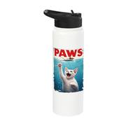 Funny Sphynx Cat Paws Parody - Cat Mom & Cat Dads Cat Lovers Stainless Steel Insulated Water Bottle