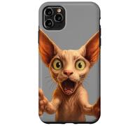 Funny Sphynx Cat Smile! With Outstretched Paws Cat Lovers Case for iPhone 11 Pro Max