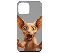 Funny Sphynx Cat Smile! With Outstretched Paws Cat Lovers Case for iPhone 12 Pro Max