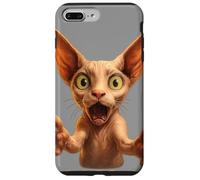 Funny Sphynx Cat Smile! With Outstretched Paws Cat Lovers Case for iPhone 7 Plus/8 Plus