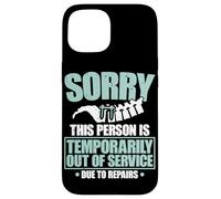 Funny Spinal Fusion Warrior Spine Surgery Case for iPhone 15
