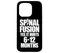 Funny Spinal Fusion Warrior Spine Surgery Case for iPhone 15 Pro