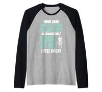 Funny Spinal Fusion Warrior Spine Surgery Raglan Baseball Tee