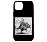 Funny Spinosaurus Dinosaur Dino Medieval Knight Case for iPhone 14 Plus