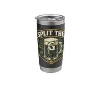 Funny Split The G St. Patrick's Day Stainless Steel Insulated Tumbler