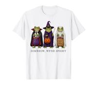 Funny Spooky Frogs Halloween Costume Trick or Treat T-Shirt