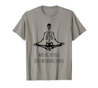 Funny Spoonie Waiting for Yoga to Fix My Chronic Illness T-Shirt