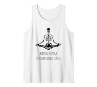 Funny Spoonie Waiting for Yoga to Fix My Chronic Illness Tank Top