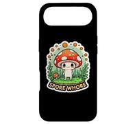 Funny spore w hore I love mushrooms! Portobello Shiitake Case for iPhone Air