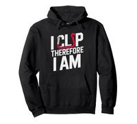 Funny Sport Climber Bolt Clipping Philosophy Humor Wordplay Pullover Hoodie