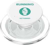 Funny Sports life design, running, jogging, fit lifestyle PopSockets PopGrip for MagSafe