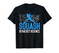 Funny Squash Sport Gifts Men Women Accessories Squash Is Racket Science Funny Squash T-Shirt