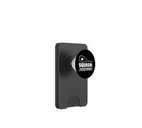 Funny Squash Sport Players Who Love to Swear Design PopSockets PopWallet for MagSafe
