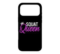 Funny SQUAT QUEEN Personal Trainer Fitness Girl My Gym Coach Case for iPhone 17 Pro Max