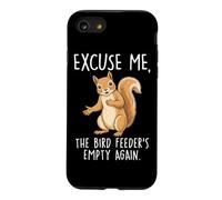 Funny Squirrel Bird Feeder Empty Again Case for iPhone SE (2020) / 7/8