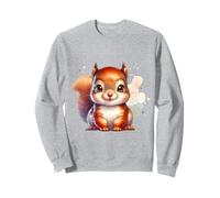 Funny Squirrel Forest Animal Design for Kids Sweatshirt