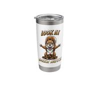 Funny Squirrel Look At Deez Nuts Stainless Steel Insulated Tumbler