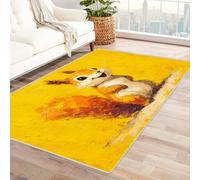 Funny Squirrel Printed Indoor/Outdoor Rug120x150cm Perfect for Living Room & Bedroom Décor Durable and Stylish Floor Mat for Kids and Animal Lovers