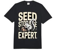 Funny Squirrel Seed Storage Expert Comfort Colors Adult Heavyweight T-Shirt