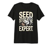 Funny Squirrel Seed Storage Expert Premium T-Shirt