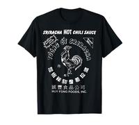 Funny Sriracha Hot Chili Rooster Sauce Lover Gift T-Shirt