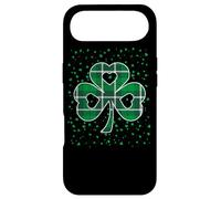 Funny St Patricks Day Irish Green Buffalo Plaid Shamrock Case for iPhone Air