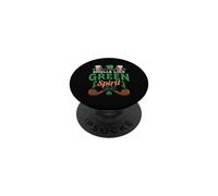 Funny St Patricks Day Irish Spirit Beer Humor PopSockets Adhesive PopGrip