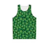 Funny St Patricks Day Shirt Men Clover Graphic Casual T-Shirt Green Shamrock Print Basic Tee Tops 4 Leaf Clover Shirt Designer Clothes Ireland Irish Flag Shamrock T-Shirt (C3 Green,L)