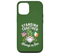Funny St Patricks Day USA Ireland Eire Together Irish Case for iPhone 12/12 Pro