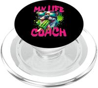 Funny Staffy Terrier s Life Coach s Cute Staffordshire Dog PopSockets PopGrip for MagSafe