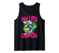Funny Staffy Terrier s Life Coach s Cute Staffordshire Dog Tank Top