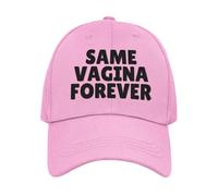 Funny Stag Party Groom Cap Same Vagina Forever (UK, Alpha, One Size, Pink)