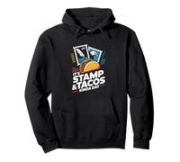 Funny Stamp Collecting It’s A Stamp And Tacos Kinda Day Pullover Hoodie