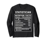 Funny Statistician Data Nerds Math Long Sleeve T-Shirt