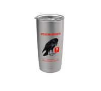 Funny Stealing Insights Crow Business Intelligence Analyst Stainless Steel Insulated Tumbler