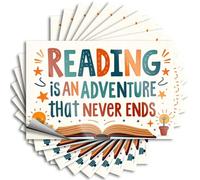 Funny Sticker Endless Adventures Through Reading Stickers 10Pcs Funny Bumper Sticker Funny Bumper Sticker(8X12CM)