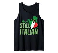 Funny Still Italian Shamrocks St Patricks Day Men Women Kids Tank Top
