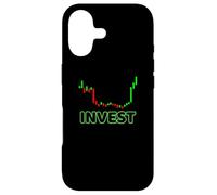 Funny Stock Market Invest Chart Green Red Bar Candle Memes Case for iPhone 17