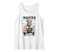 Funny Stoic Philosoper Quote Motivational Stoicism Socrates Tank Top