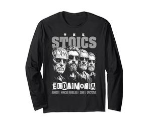 Funny Stoic Philosophy Stoics Stoicism Band Philosopher Long Sleeve T-Shirt