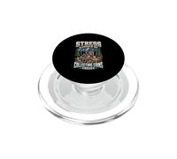 Funny Stress Is Caused By Not Collecting Coins Enough PopSockets PopGrip for MagSafe