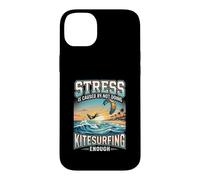 Funny Stress Is Caused By Not Doing Kitesurfing Enough Case for iPhone 14 Plus