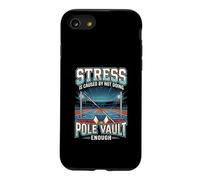 Funny Stress Is Caused By Not Doing Pole Vault Enough Case for iPhone SE (2020) / 7/8