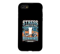 Funny Stress Is Caused By Not Doing Running Enough Case for iPhone SE (2020) / 7/8
