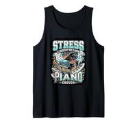 Funny Stress is Caused By Not Playing Piano Enough Tank Top